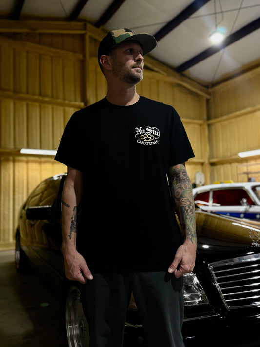“No Sin Customs” Gilden T-Shirt