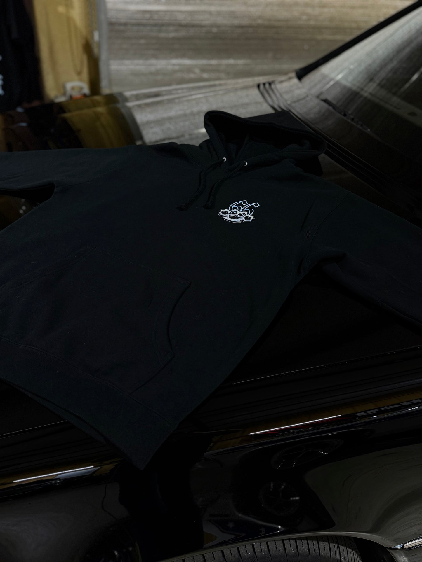 C10 Rooster Hoodie Black